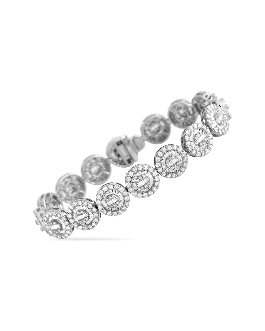 Diamond Select Cuts 18k 7.30 Ct. Tw. Diamond Bracelet