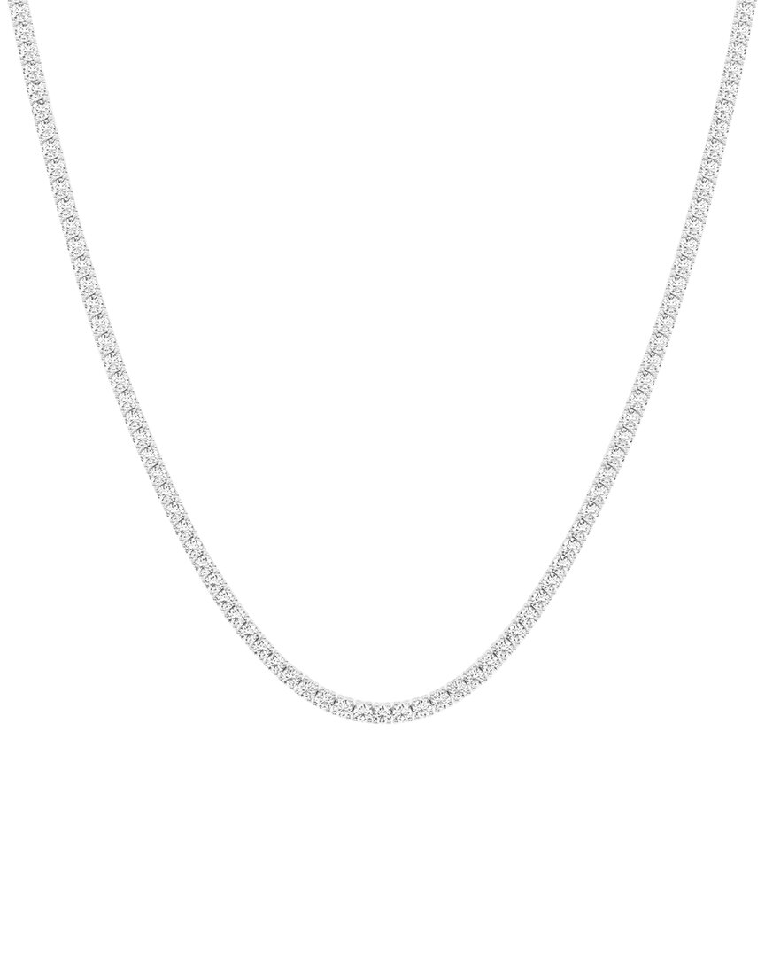 Lab Grown Diamonds 14k 11.00 Ct. Tw. Lab-grown Diamond Tennis Necklace