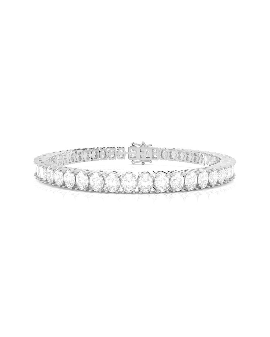 Amairah 14k 10.00 Ct. Tw. Lab-grown Diamond Tennis Bracelet In Metallic