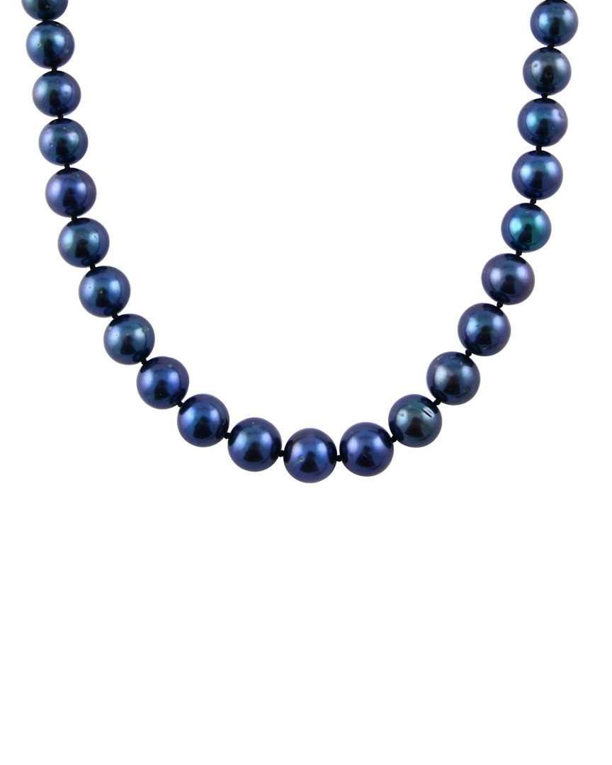 Masako Pearls Splendid Pearls 14k 10-11mm Cultured Freshwater Pearl Necklace
