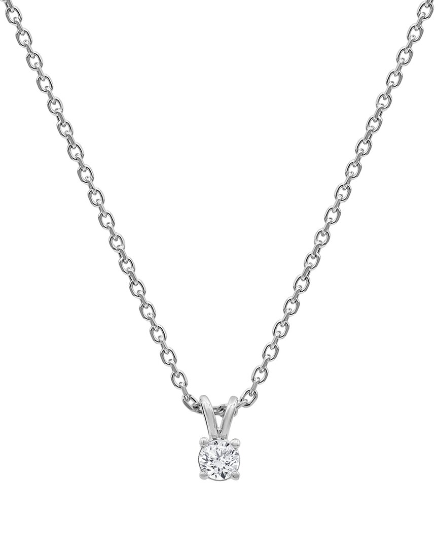 Lab Grown Diamonds Silver 0.97 Ct. Tw. Lab Grown Diamond Jewelry Set