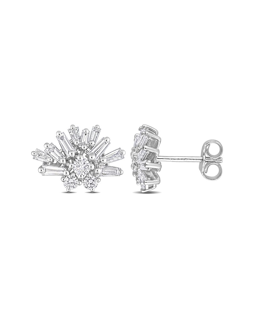 Diamond Select Cuts 14k 1.12 Ct. Tw. Diamond Starburst Earrings