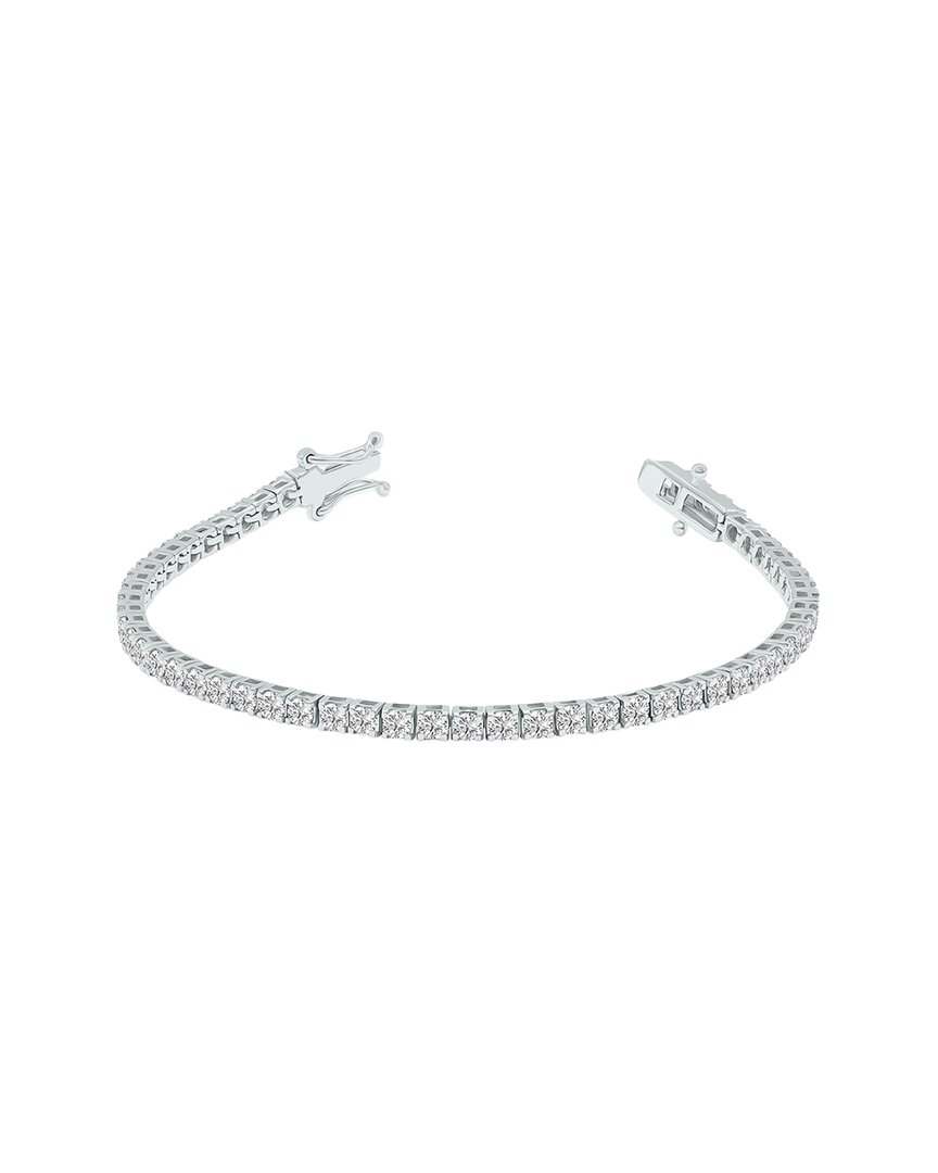 Lab Grown Diamonds 14k 6.00 Ct. Tw. Lab Grown Diamond Tennis Bracelet