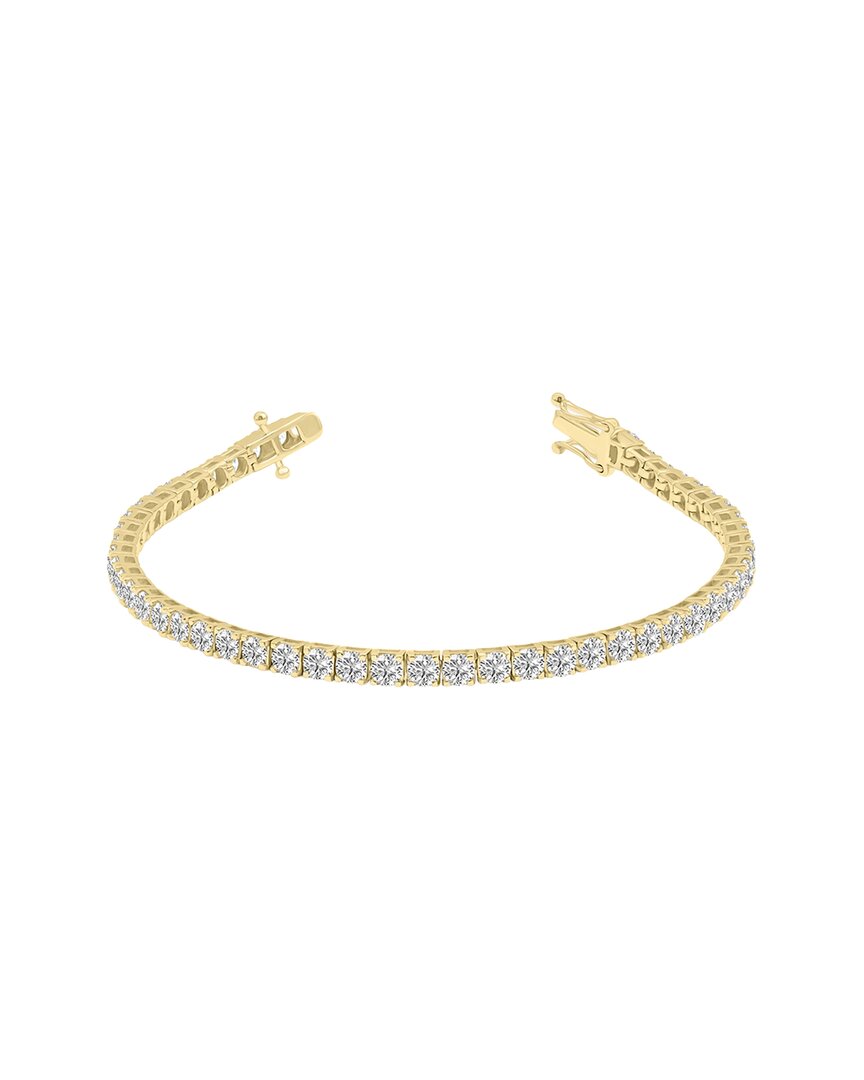 Lab Grown Diamonds 14k 7.00 Ct. Tw. Lab Grown Diamond Tennis Bracelet