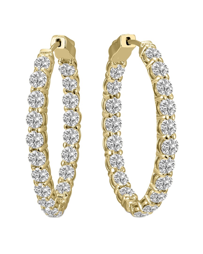 LAB GROWN DIAMONDS 14K 10.00 CT. TW. LAB GROWN DIAMOND EARRINGS