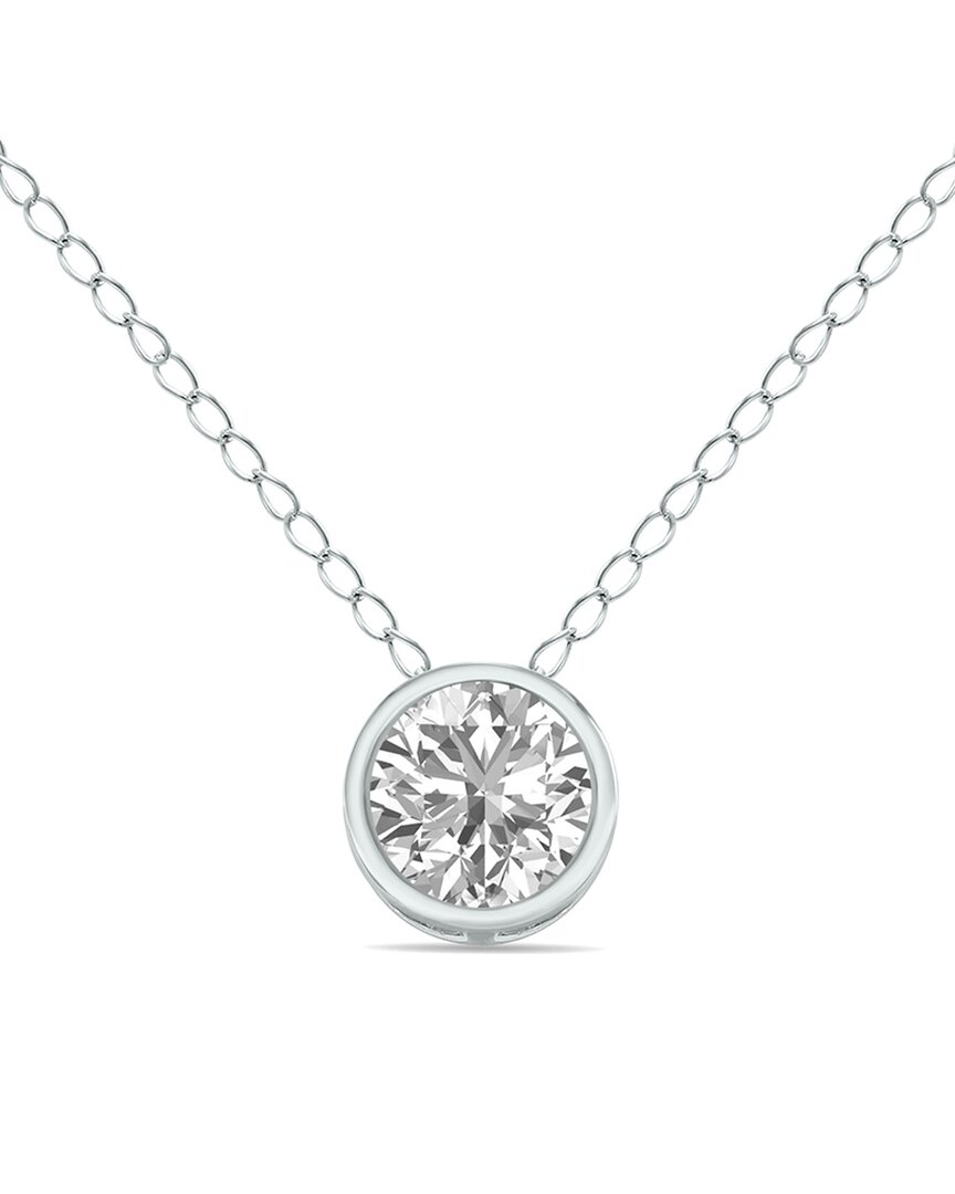 Shop Lab Grown Diamonds 14k 0.50 Ct. Tw. Lab Grown Diamond Necklace