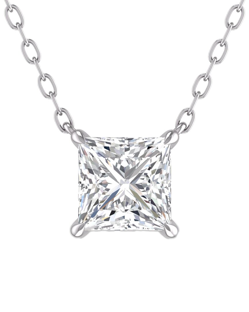 Lab Grown Diamonds 14k 0.50 Ct. Tw. Lab Grown Diamond Necklace