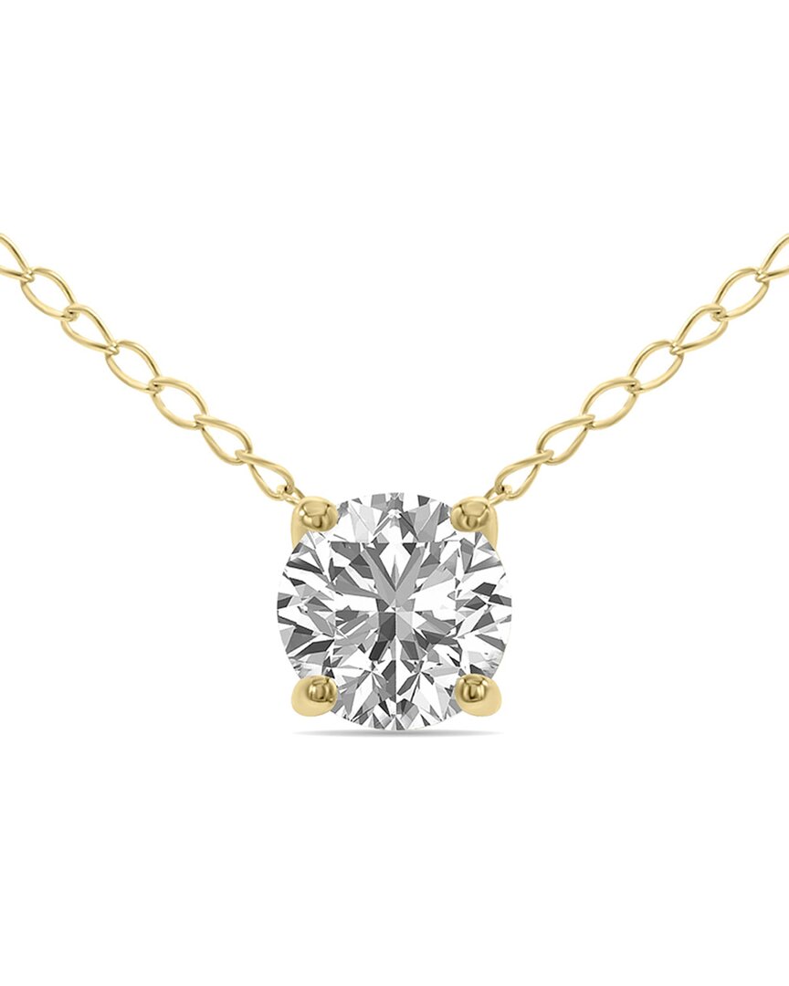 Lab Grown Diamonds 14k 0.75 Ct. Tw. Lab Grown Diamond Solitaire Necklace