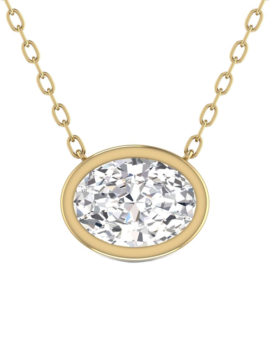 LAB GROWN DIAMONDS 14K 0.50 CT. TW. LAB GROWN DIAMOND NECKLACE