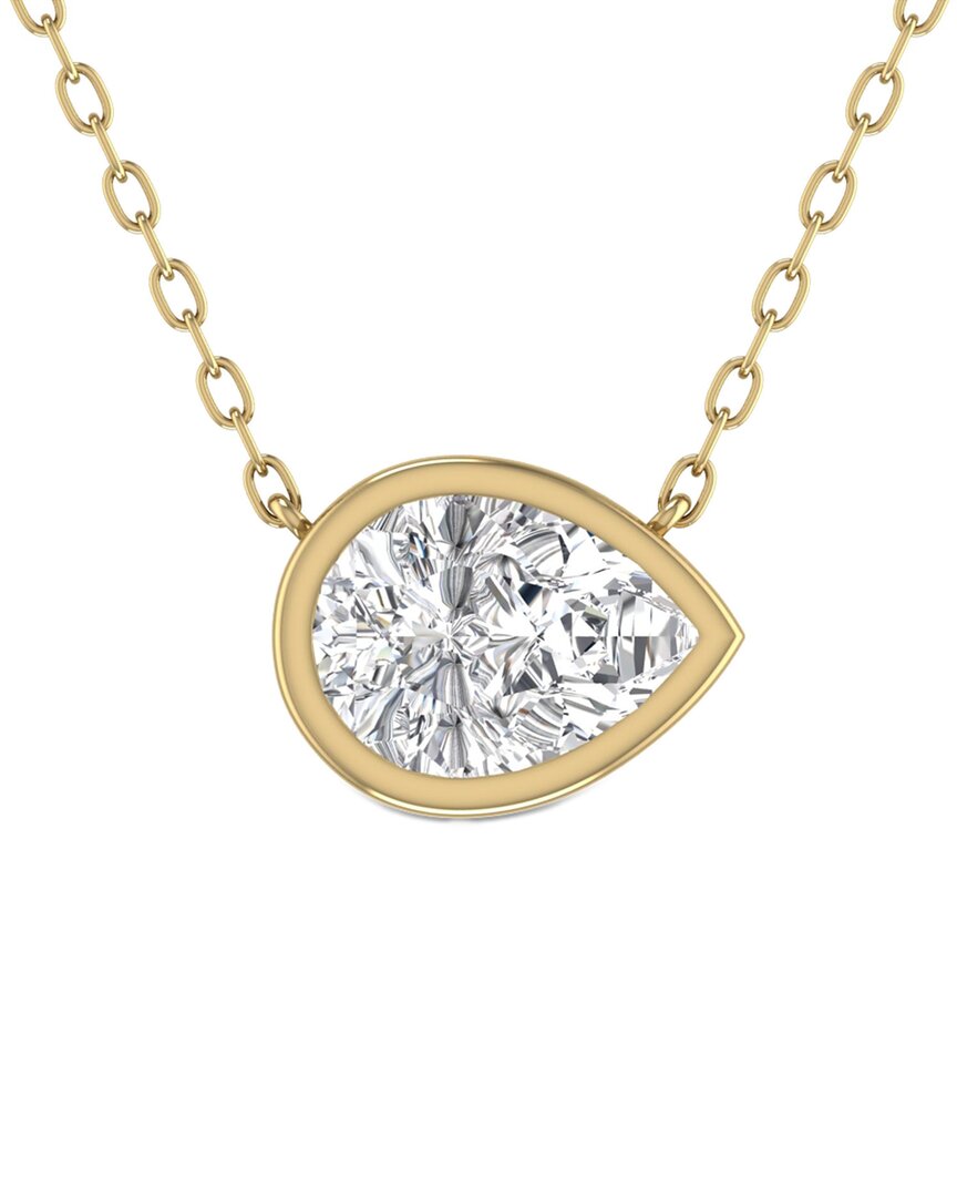 Shop Lab Grown Diamonds 14k 0.50 Ct. Tw. Lab Grown Diamond Necklace