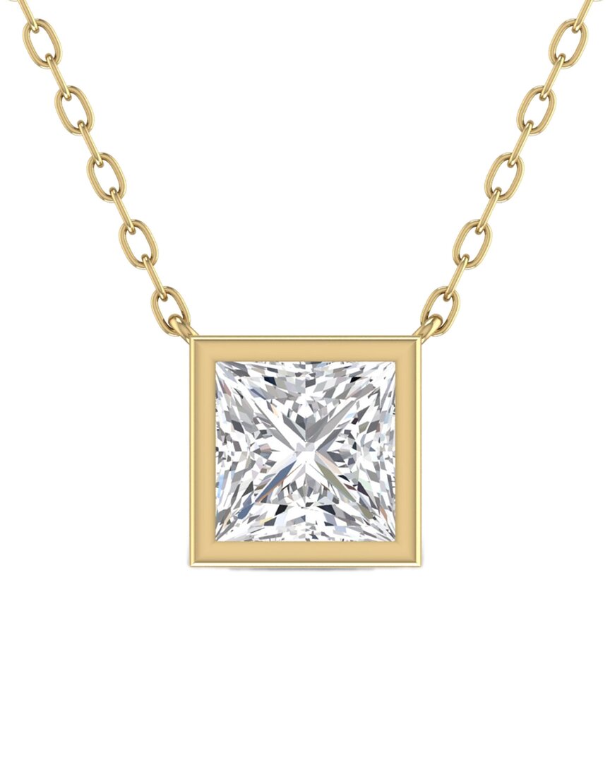 Lab Grown Diamonds 14k 0.25 Ct. Tw. Lab Grown Diamond Necklace