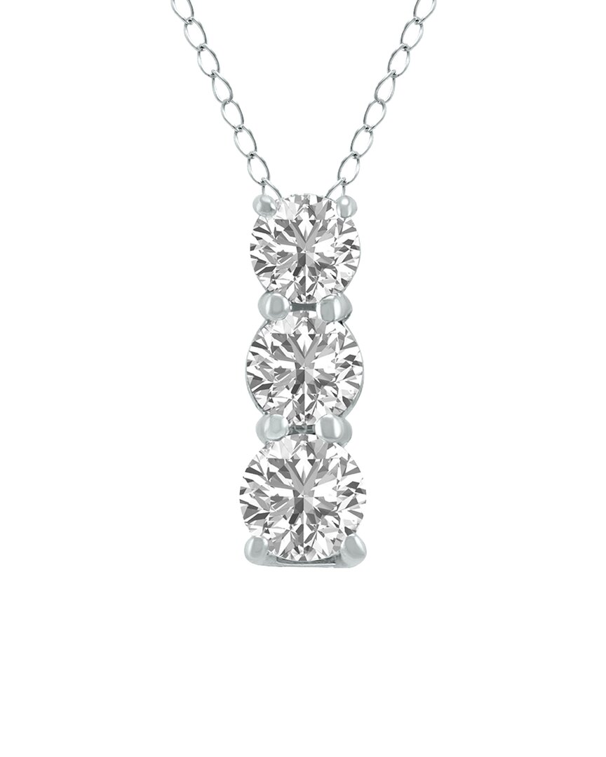 Lab Grown Diamonds 14k 0.50 Ct. Tw. Lab Grown Diamond Necklace