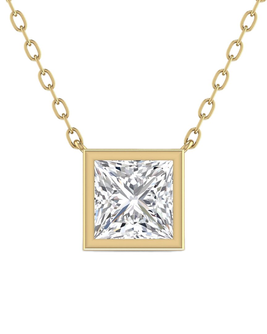 Lab Grown Diamonds 14k 0.75 Ct. Tw. Lab Grown Diamond Necklace