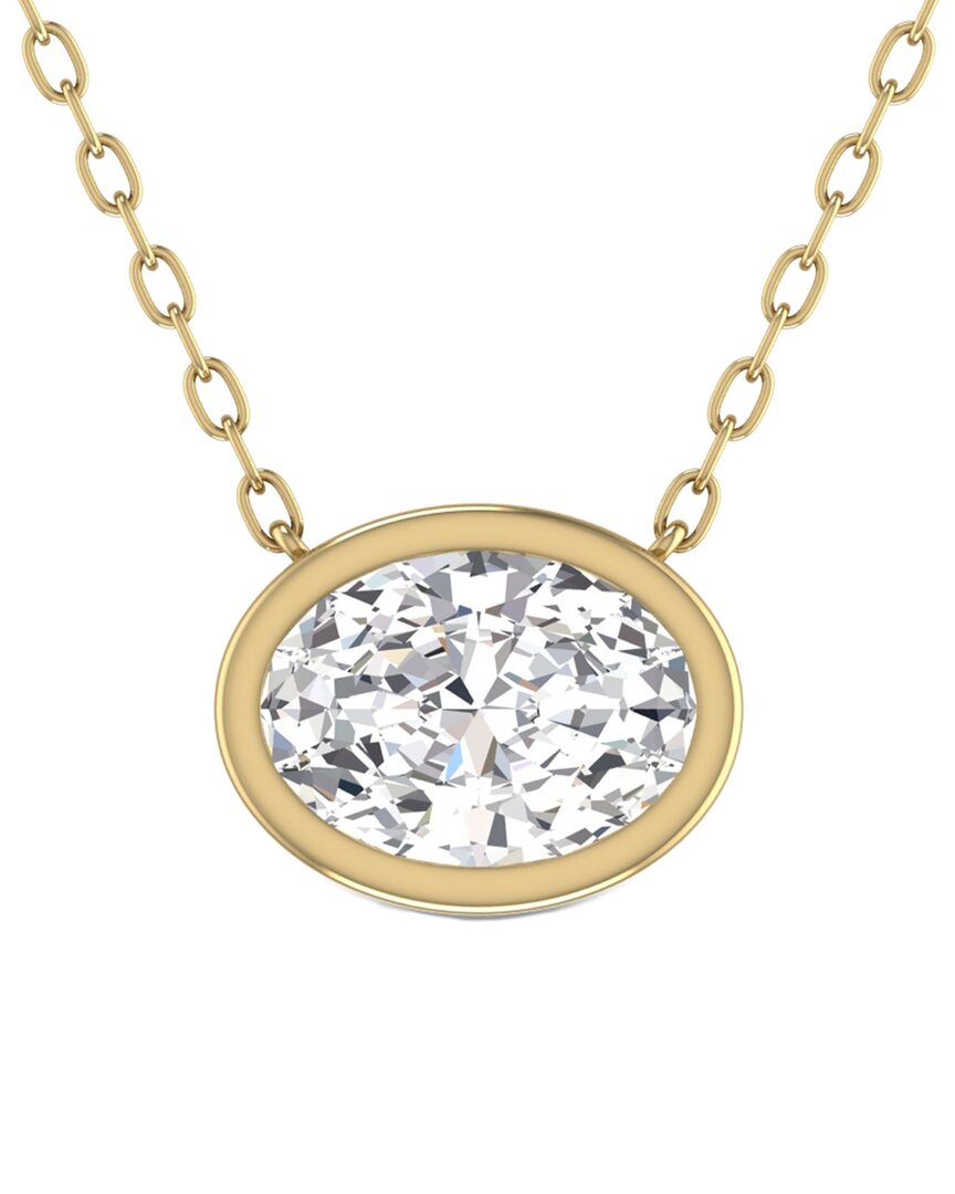 Lab Grown Diamonds 14k 0.75 Ct. Tw. Lab Grown Diamond Necklace
