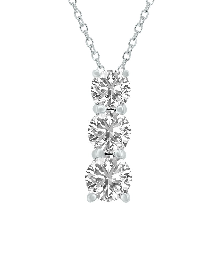 Lab Grown Diamonds 14k 1.50 Ct. Tw. Lab Grown Diamond Necklace