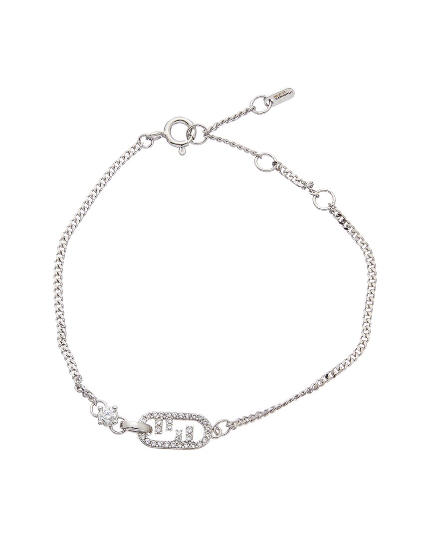 Fendi O'lock Bracelet In Metallic