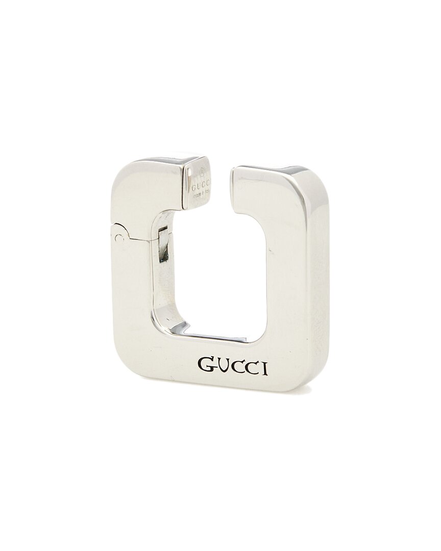 Shop Gucci Logo Engraved Earring