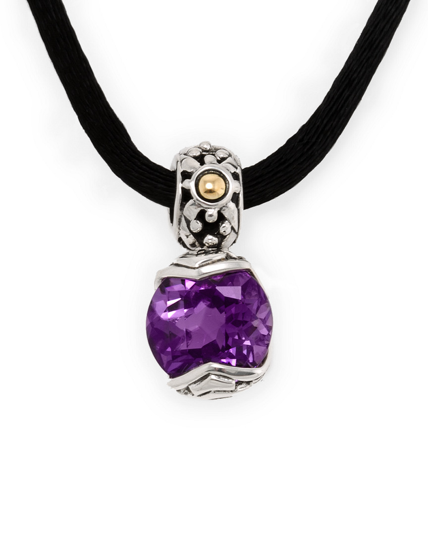 John hardy discount amethyst pendant