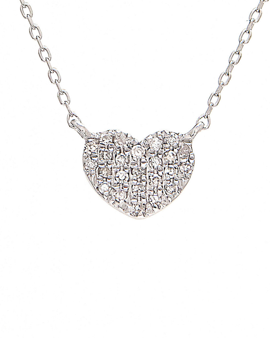 Diamond Select Cuts 14k 0.08 Ct. Tw. Diamond Petite Heart Necklace
