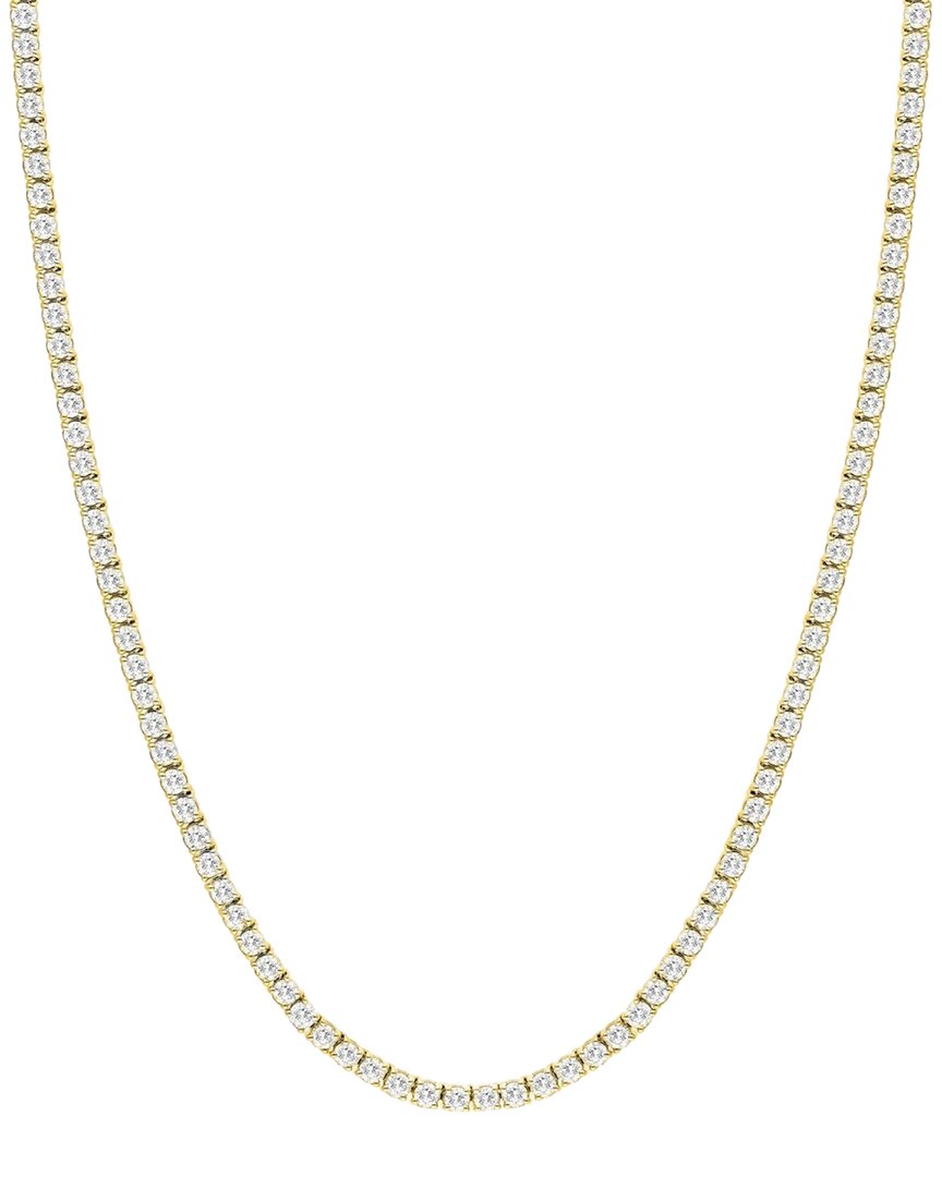 Shop Forever Creations Signature Forever Creations 14k 6.00 Ct. Tw. Lab Grown Diamond Tennis Necklace