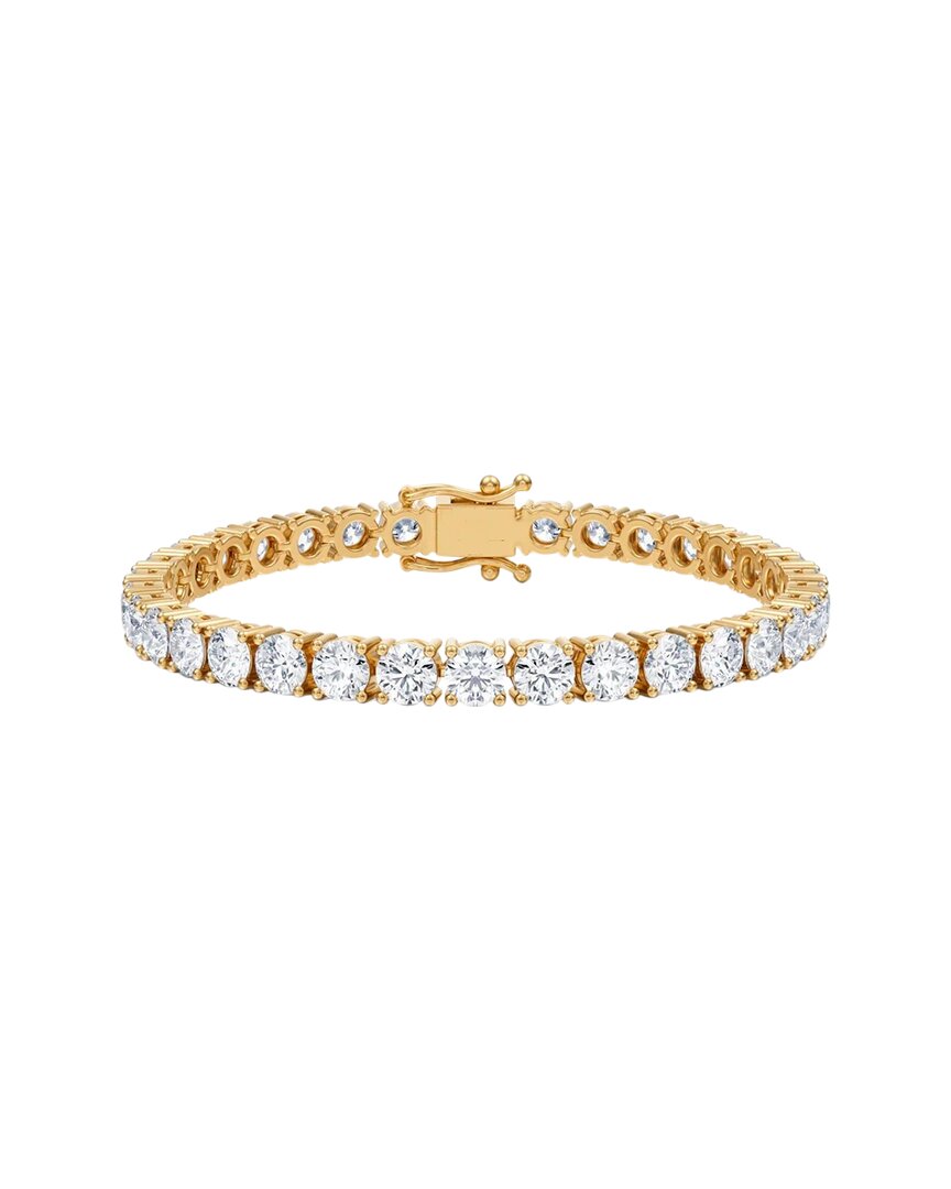FOREVER CREATIONS SIGNATURE FOREVER CREATIONS 14K 10.00 CT. TW. LAB GROWN DIAMOND TENNIS BRACELET