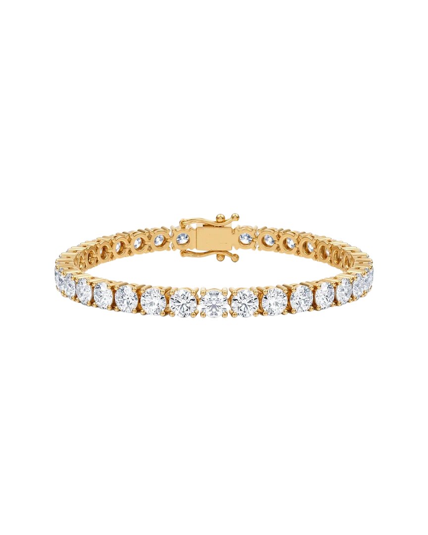 Shop Forever Creations Signature Forever Creations 14k 10.00 Ct. Tw. Lab Grown Diamond Tennis Bracelet