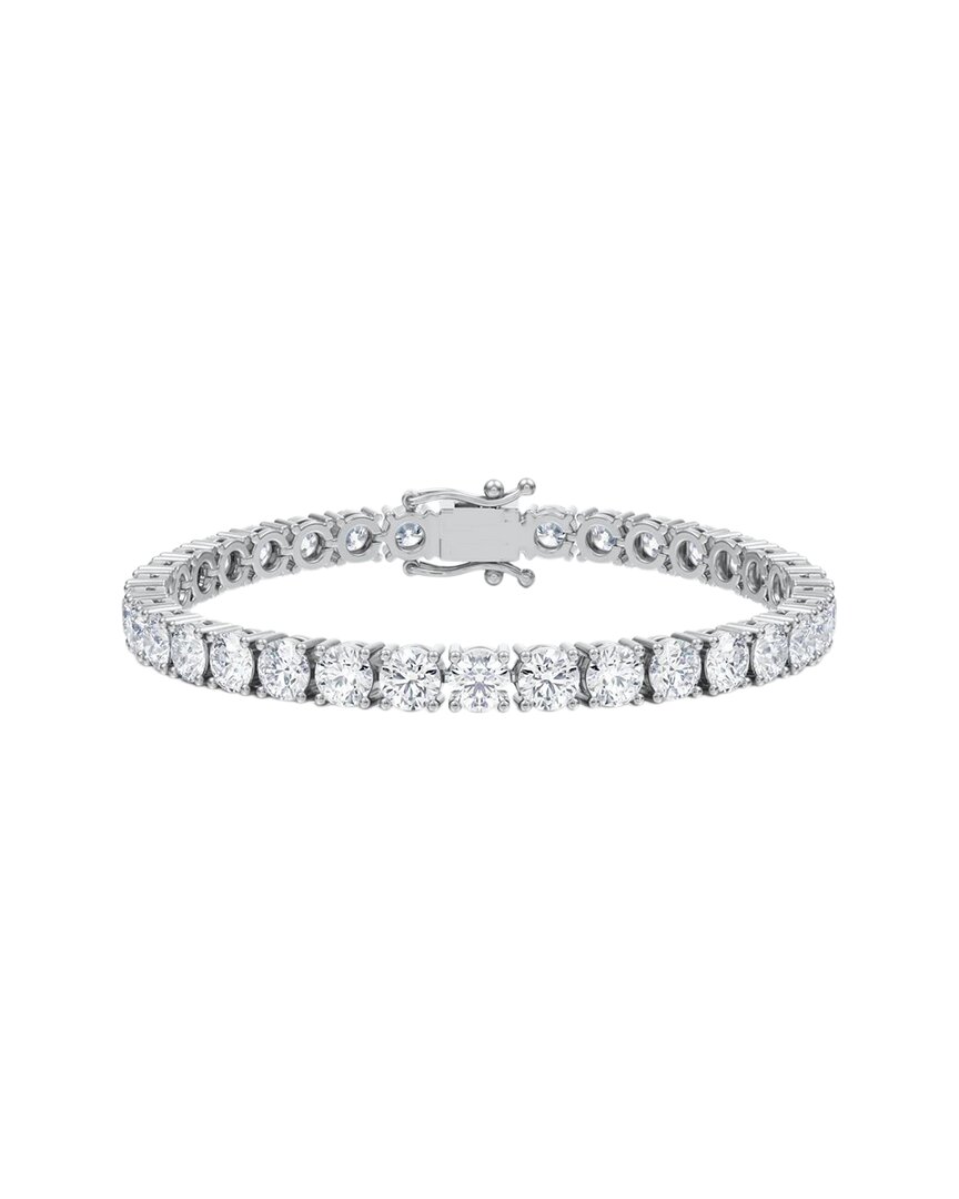 Forever Creations Signature Forever Creations 14k 10.00 Ct. Tw. Lab Grown Diamond Tennis Bracelet