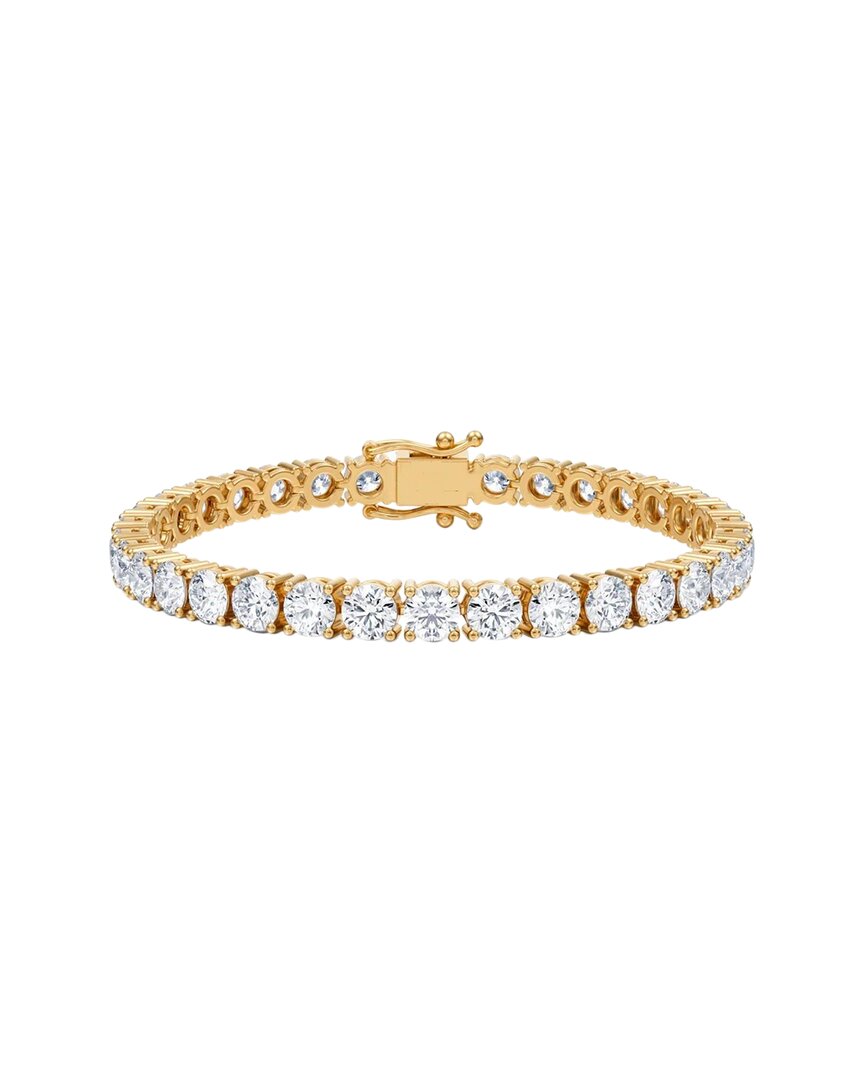 Shop Forever Creations Signature Forever Creations 14k 14.00 Ct. Tw. Lab Grown Diamond Tennis Bracelet