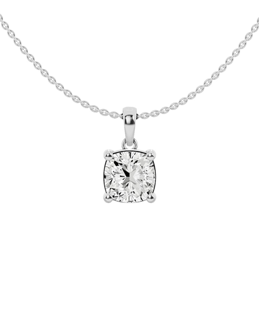 Lab Grown Diamonds 14k 2.00 Ct. Tw. Lab Grown Diamond Solitaire Pendant Necklace