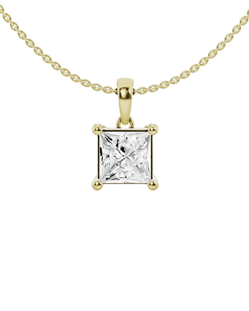 Lab Grown Diamonds 14k 2.00 Ct. Tw. Lab Grown Diamond Solitaire Pendant Necklace