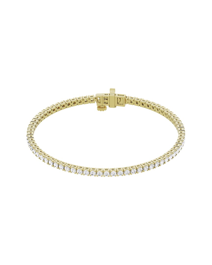 Lab Grown Diamonds 14k 3.00 Ct. Tw. Lab Grown Diamond Tennis Bracelet