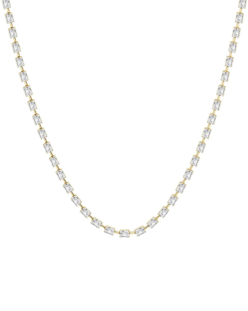 Lab Grown Diamonds 14k 12.02 Ct. Tw. Lab Grown Diamond Necklace