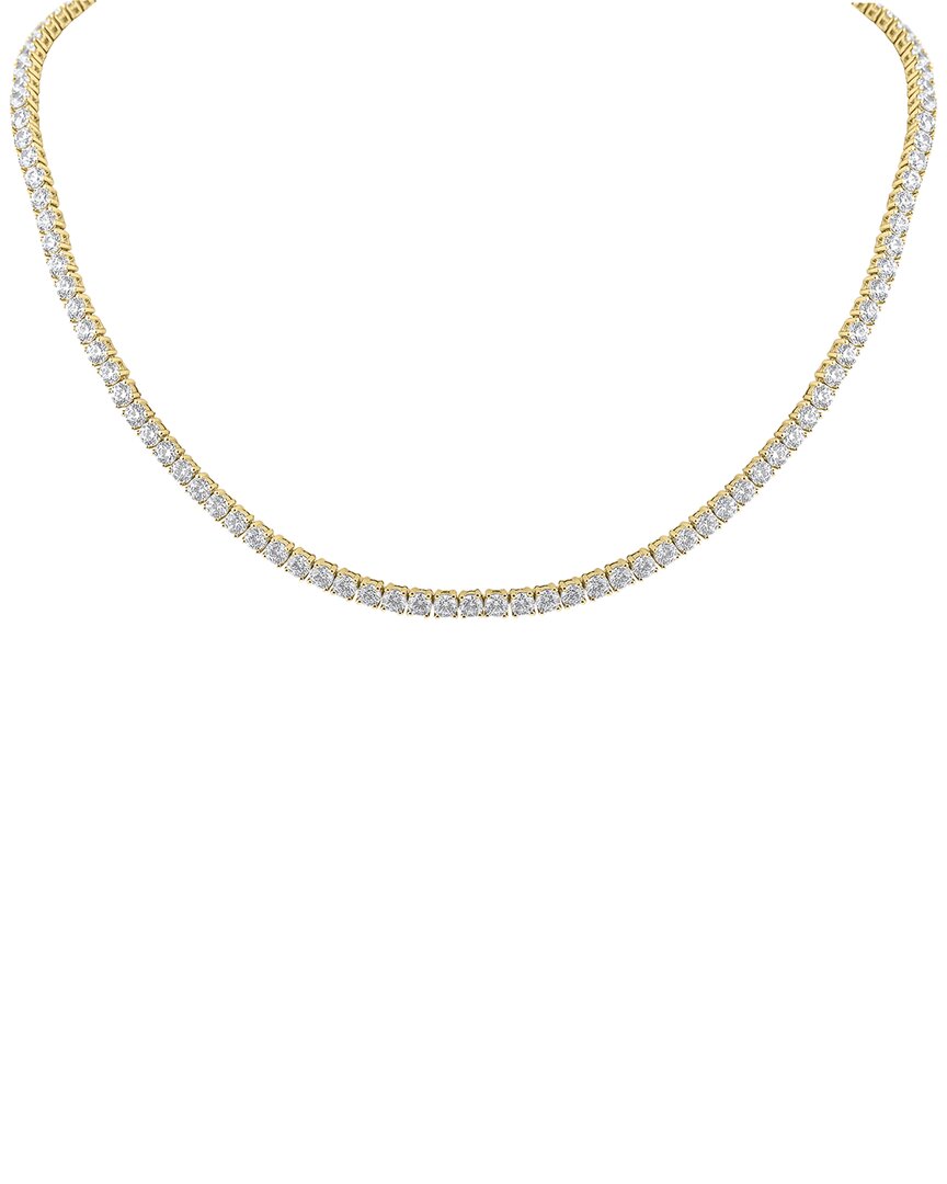 Shop Lab Grown Diamonds 14k 15.25 Ct. Tw. Lab Grown Diamond Necklace