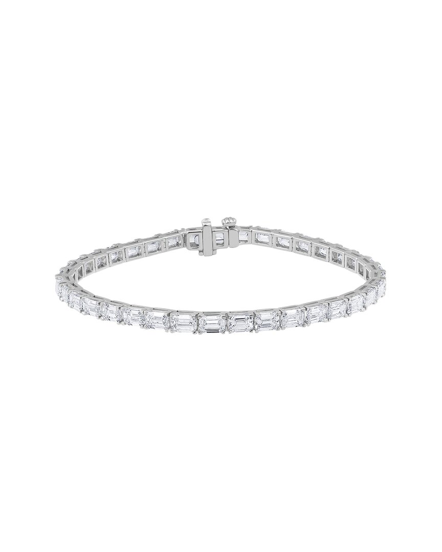 Lab Grown Diamonds 14k 12.21 Ct. Tw. Lab Grown Diamond Bracelet