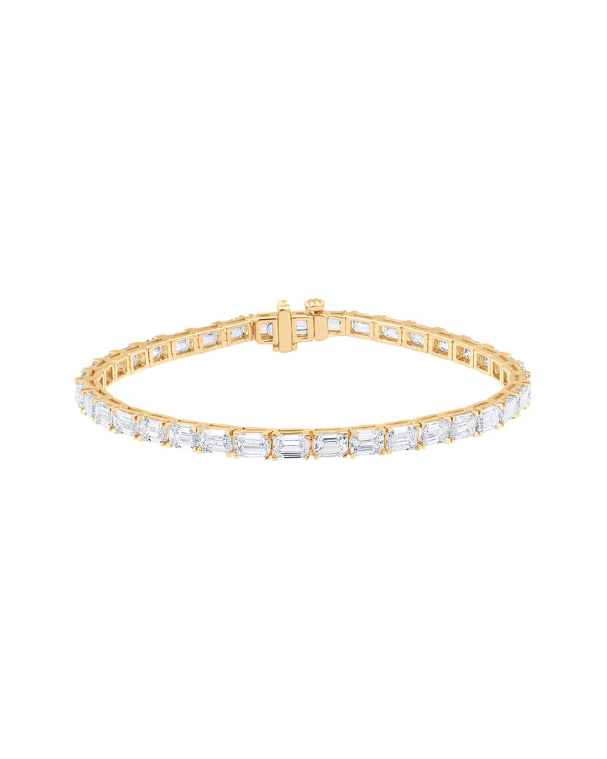 Lab Grown Diamonds 14k 12.21 Ct. Tw. Lab Grown Diamond Bracelet