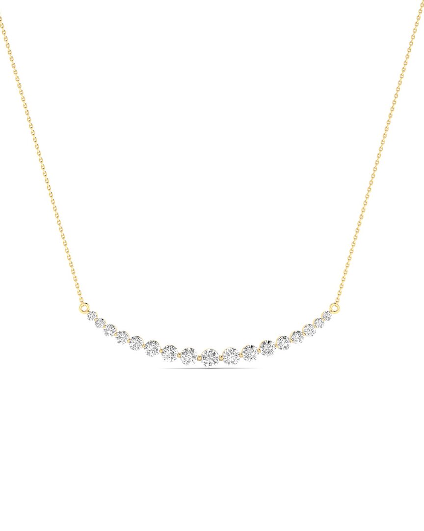 Diamond Select Cuts 14k 1 Ct. Tw. Diamond Necklace In Gold