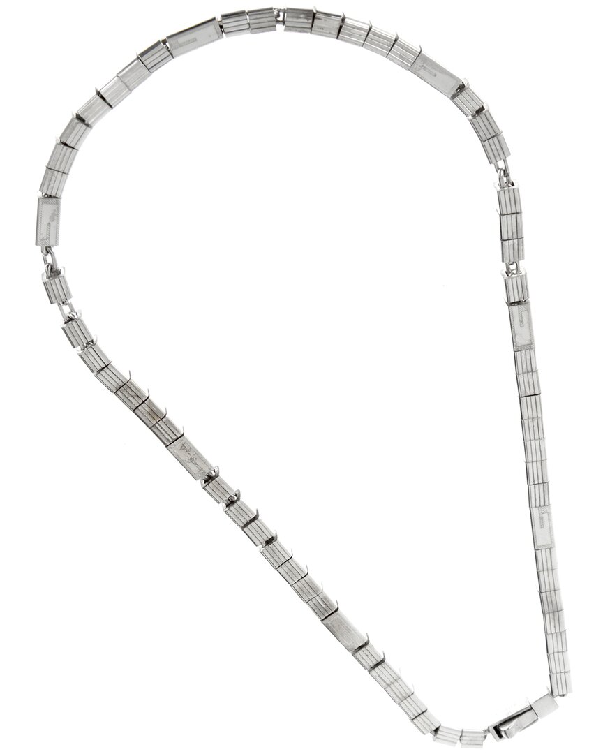 Shop Gucci Silver Necklace