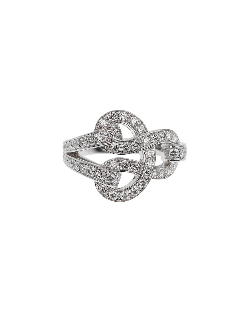 Shop Cartier 18k Diamond Ring (authentic )