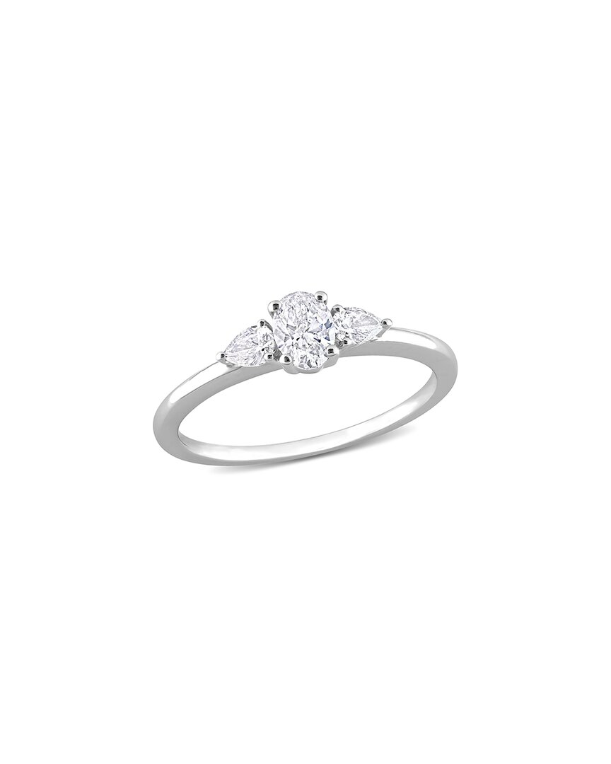 Shop Rina Limor 14k 0.49 Ct. Tw. Diamond Three-stone Ring