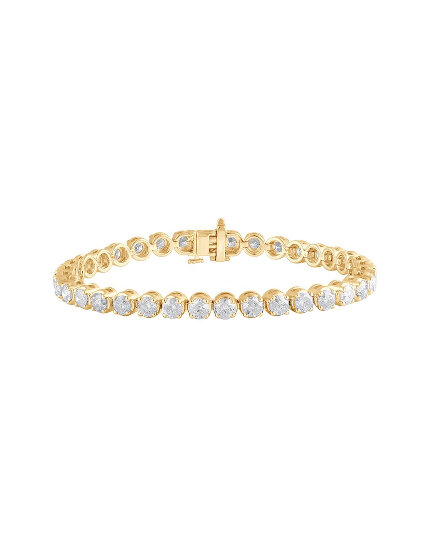 Lab Grown Diamonds 14k 10.00 Ct. Tw. Lab Grown Diamond Bracelet