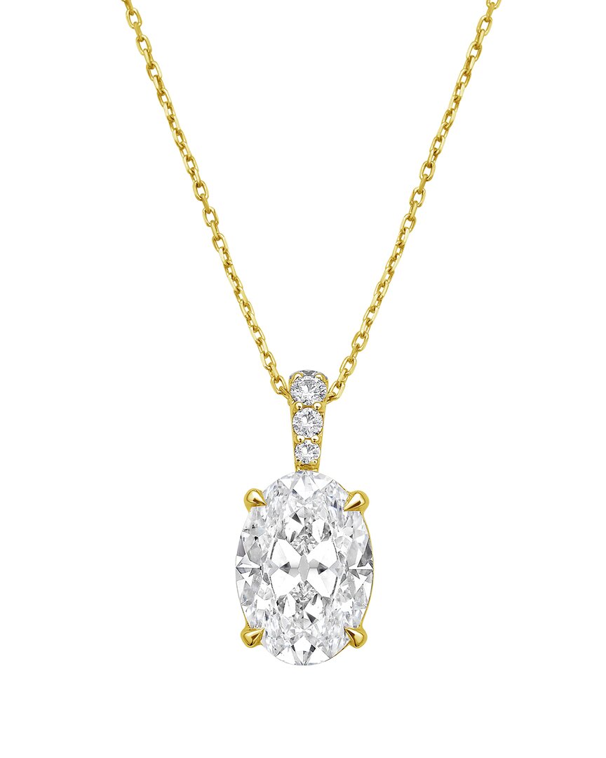 Diana M Lab Grown Diamonds Diana M. 14k 10.25 Ct. Tw. Lab-grown Diamond Pendant Necklace