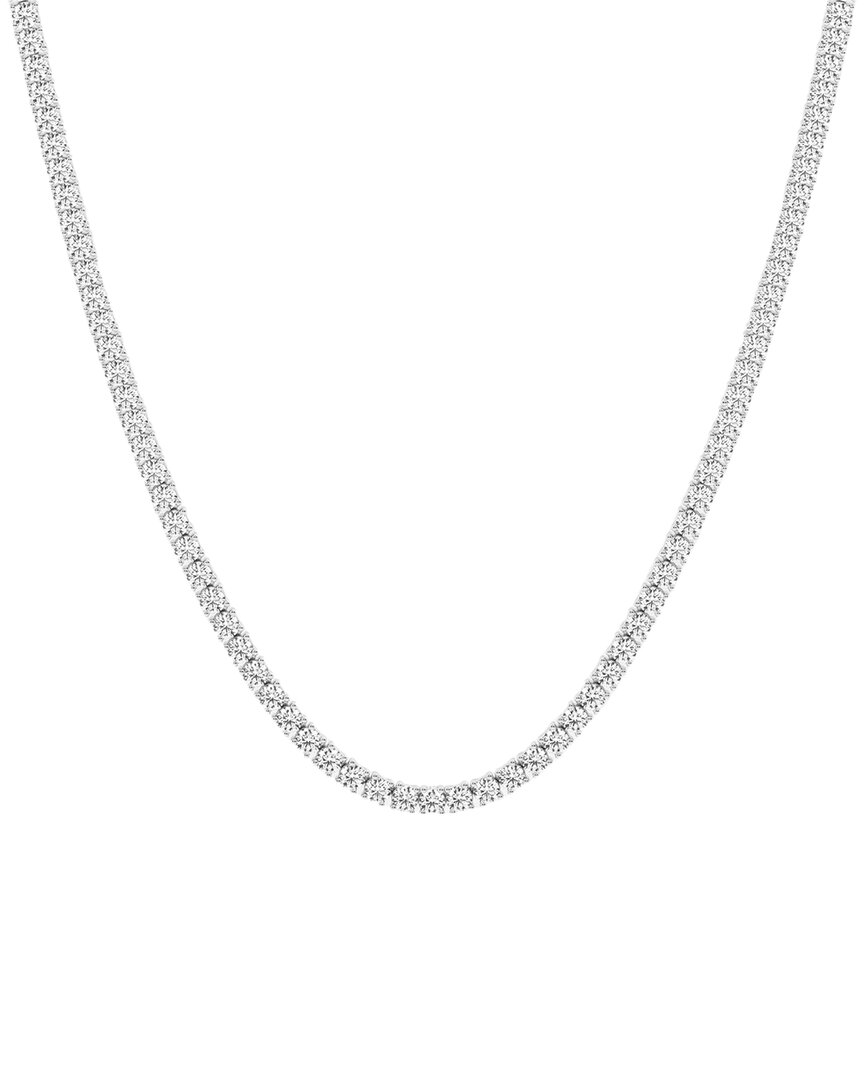 Lab Grown Diamonds 14k 15.25 Ct. Tw. Lab-grown Diamond Tennis Necklace