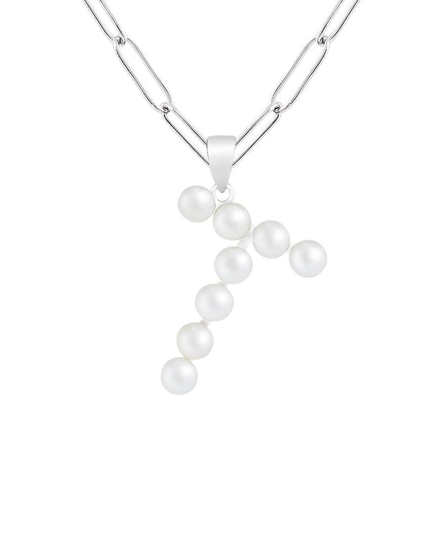 Splendid Pearls 5-6mm Pearl Necklace In White