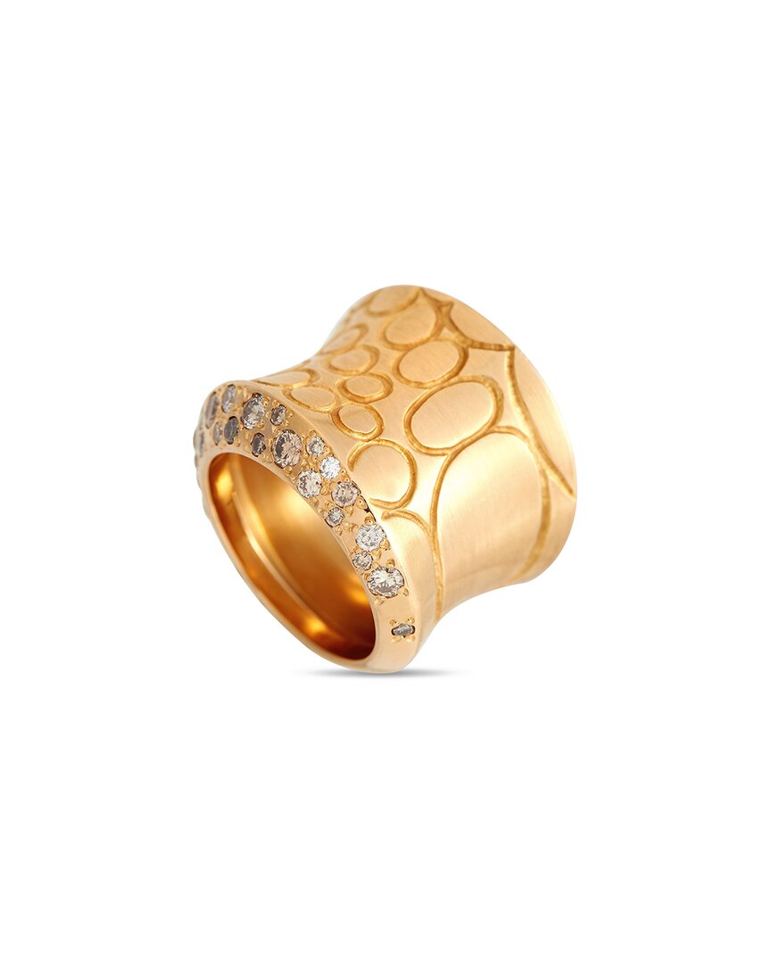 Shop Pomellato 18k Rose Gold 0.89 Ct. Tw. Diamond Ring