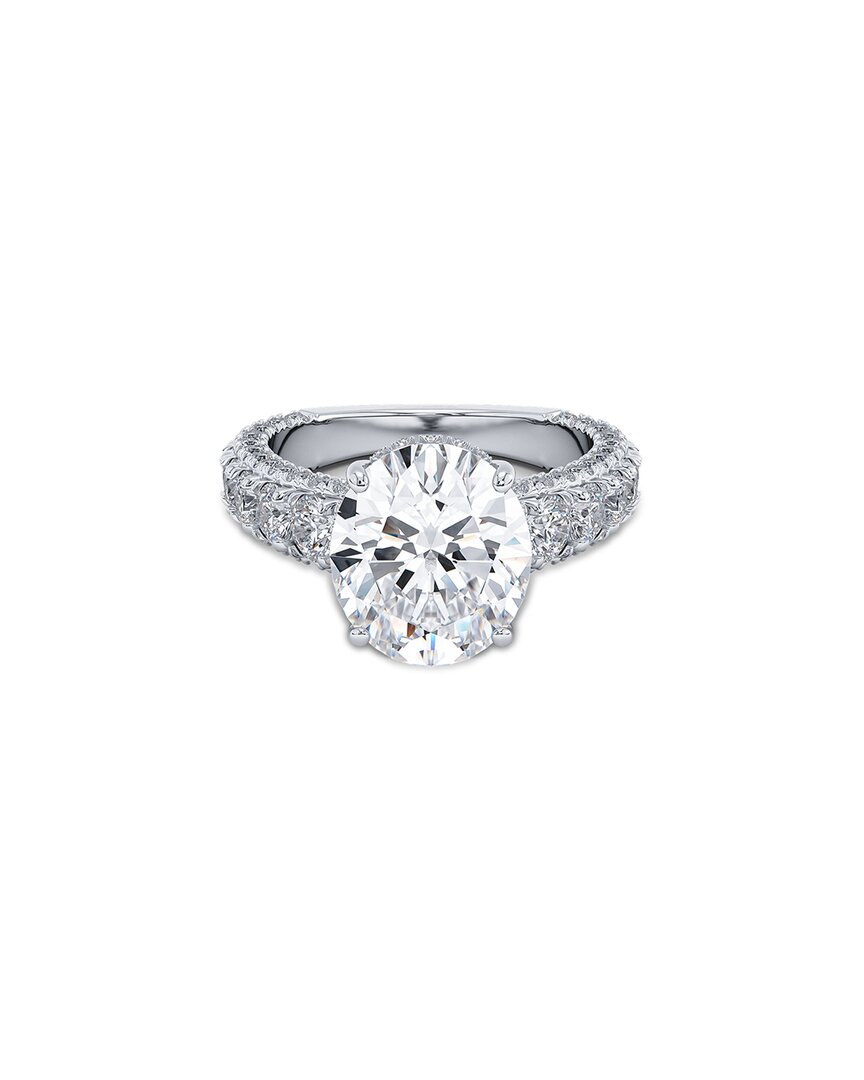 Lab Grown Diamonds 14k 6.20 Ct. Tw. Lab-grown Diamond Ring In Gold