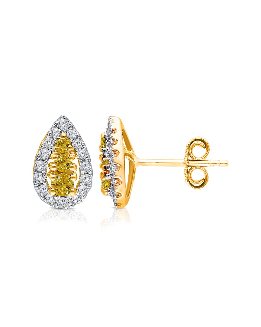 Kallati 14k 0.40 Ct. Tw. Diamond Earrings