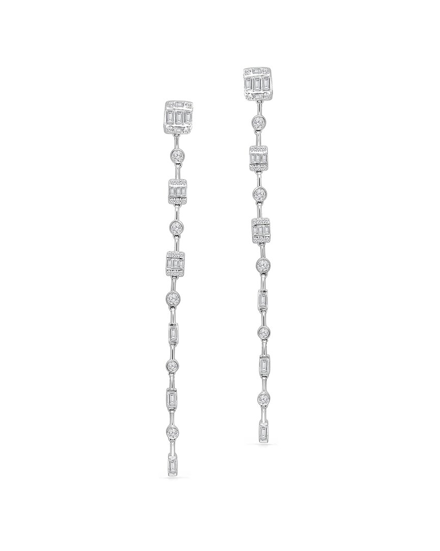Kallati 14k 1.10 Ct. Tw. Diamond Earrings