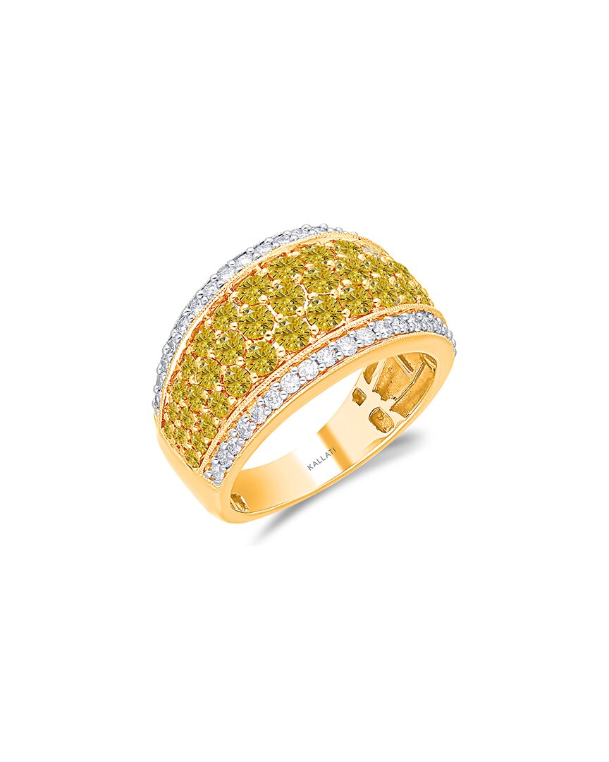 Kallati 14k 2.00 Ct. Tw. Diamond Ring