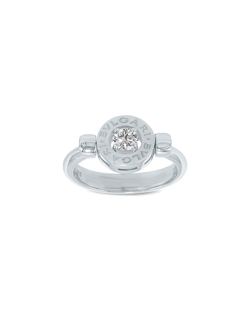 Bulgari 18k 0.10 Ct. Tw. Diamond Ring