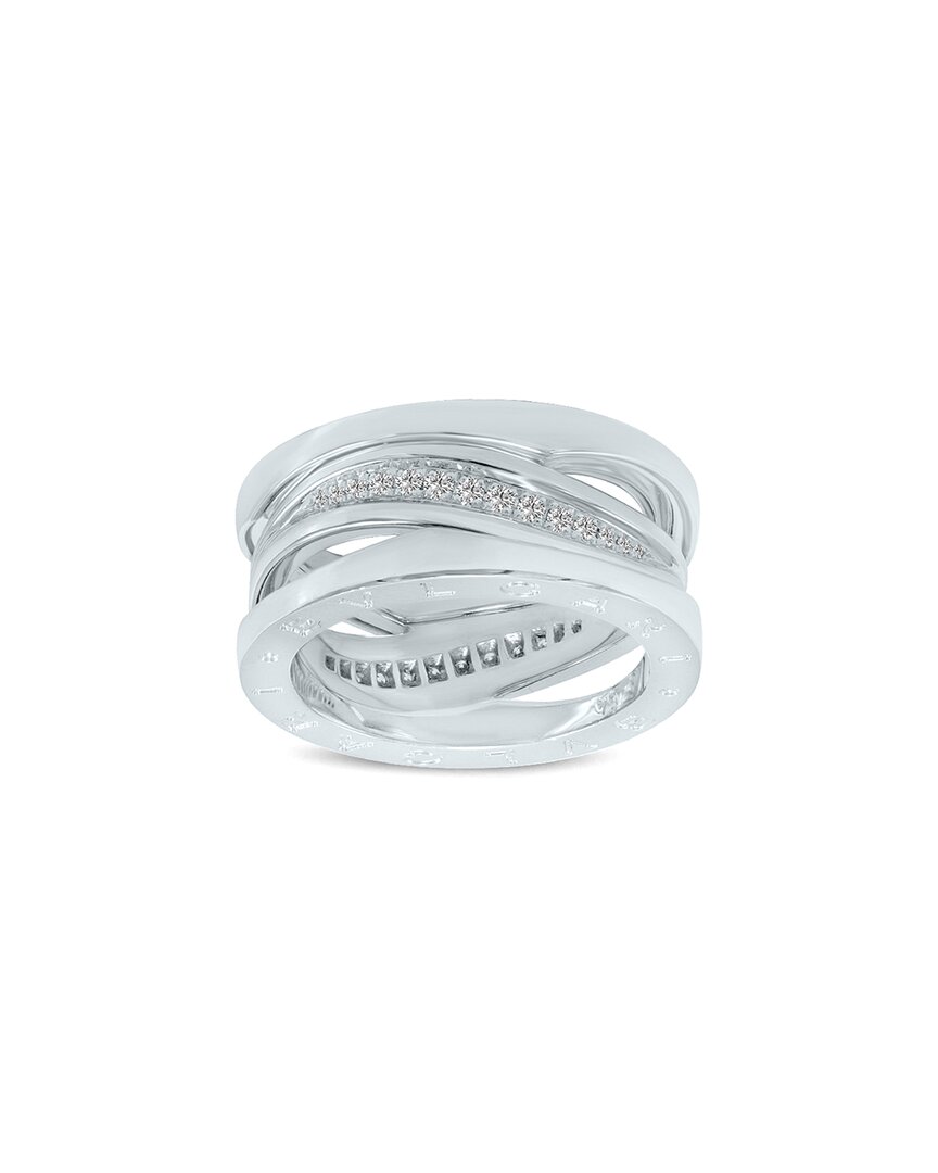 Bulgari 18k 0.20 Ct. Tw. Diamond Ring